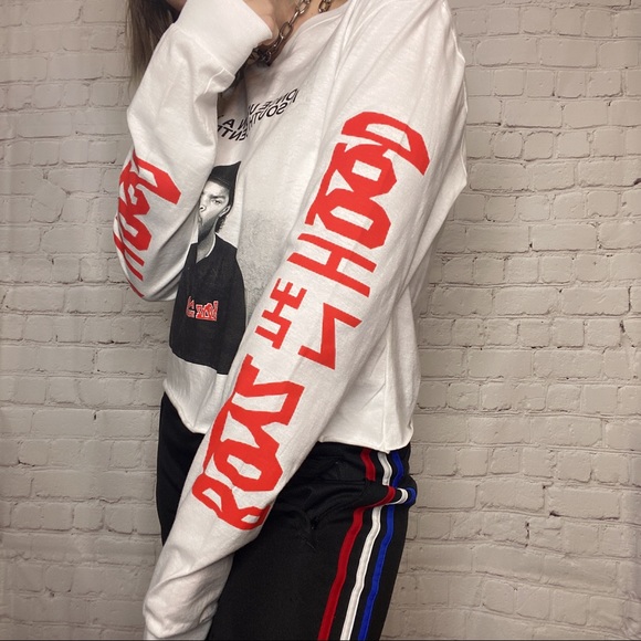 Boyz n the Hood Long Sleeve Mid Crop - Picture 2 of 3